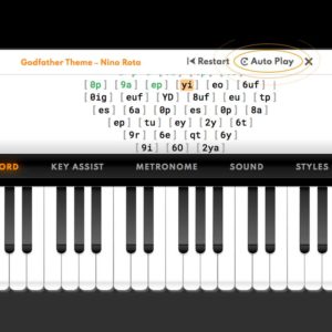 full virtual piano chords