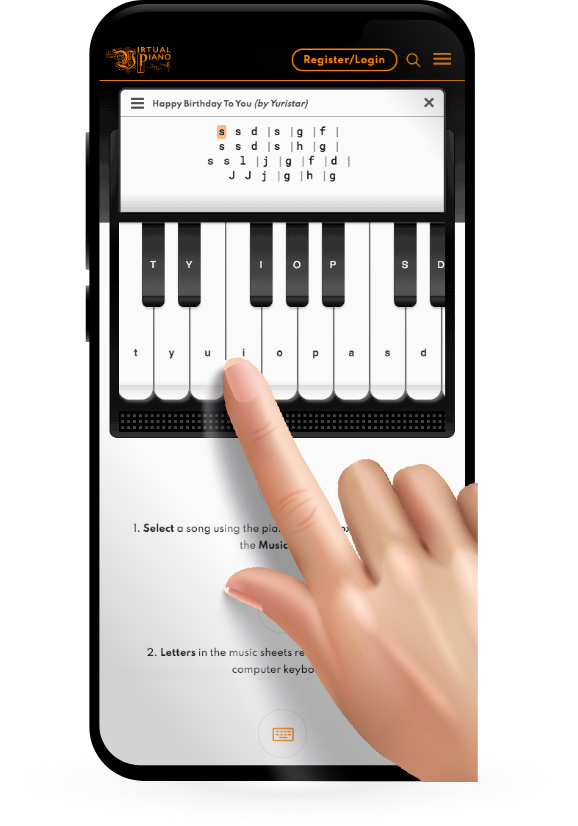 virtual piano online piano keyboard onlinepianist