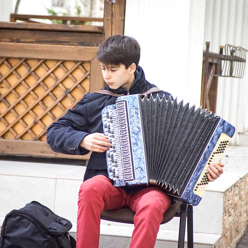 Virtual Accordion, Play Online Instruments