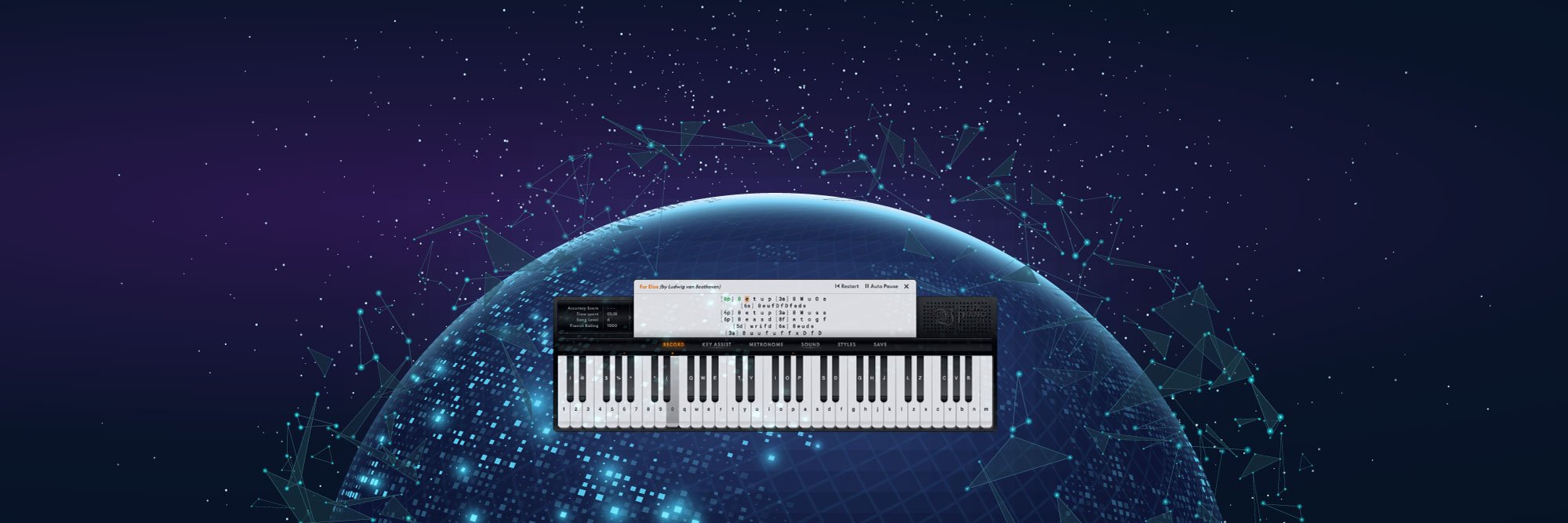 virtual piano musicca