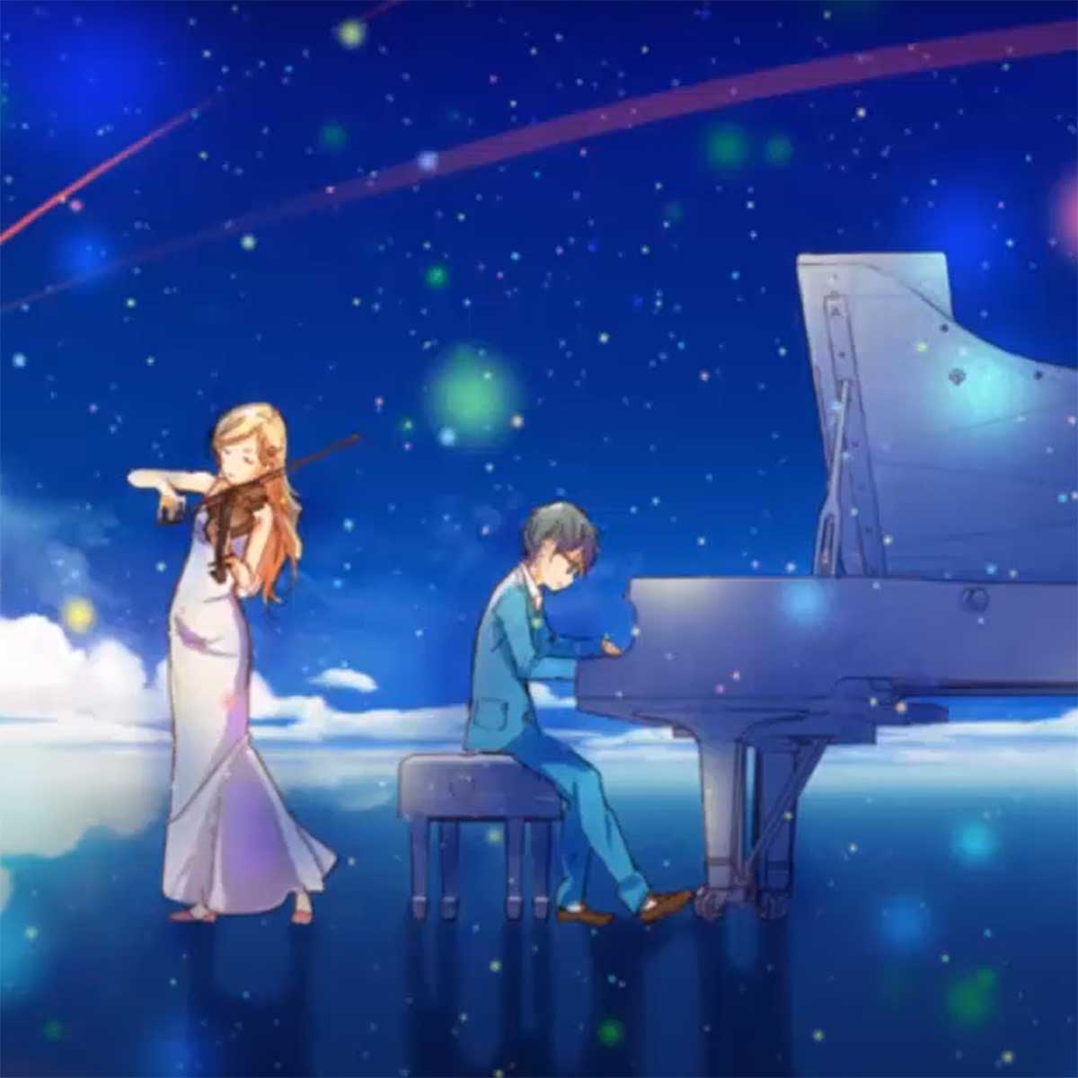 Shigatsu wa Kimi no Uso - puzzle online