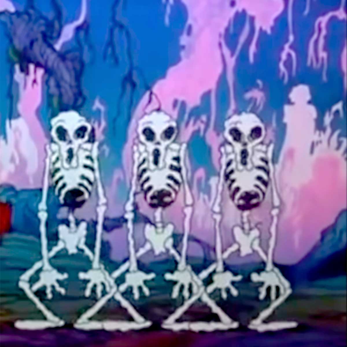 dootdoot playing spooky scary skeleten