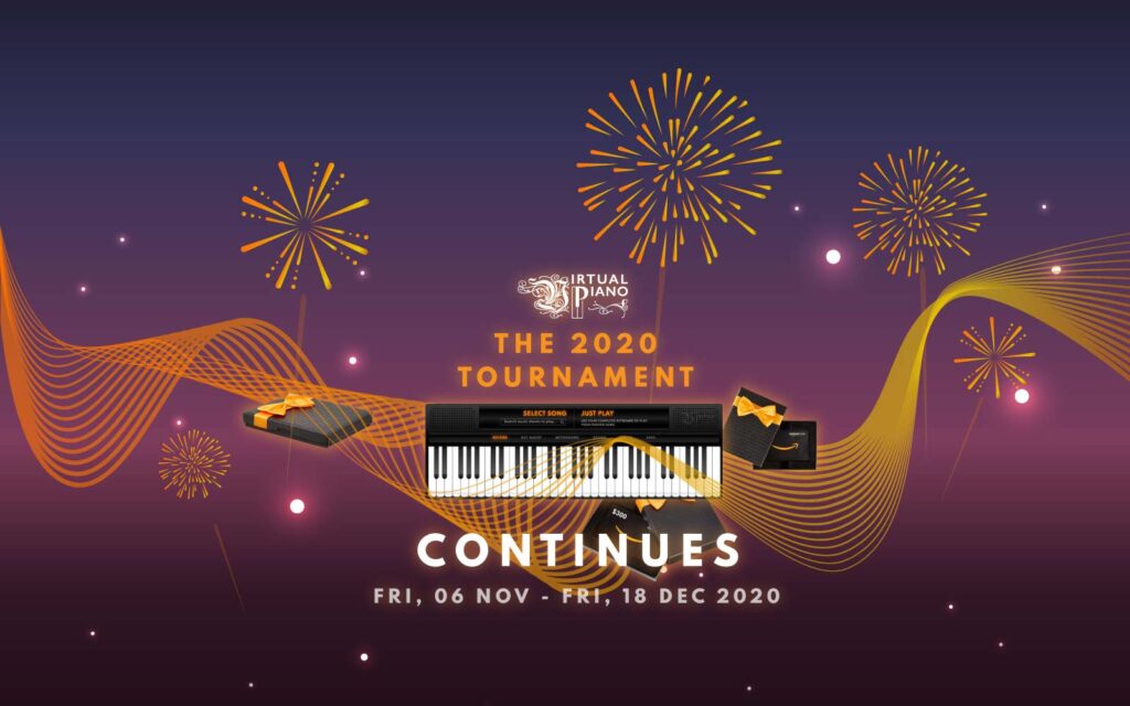 Virtual Piano 2020 Tournament continues