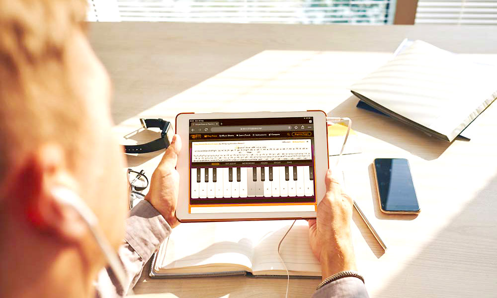 Online Piano School, Music on the iPad, Virtual Piano Online Piano School, Music on the iPad, Virtual Piano