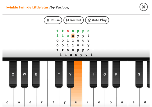 virtual piano chords