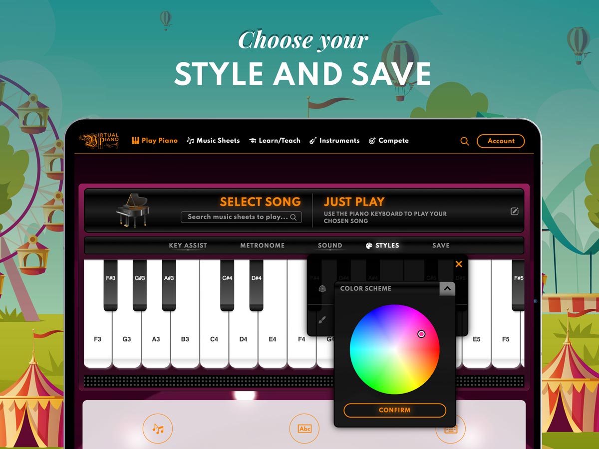 virtual piano app