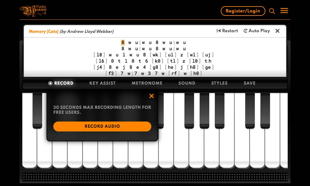 Avanzar letra alguna cosa How To Record Virtual Piano | Download & Save MP3 Files | Virtual Piano