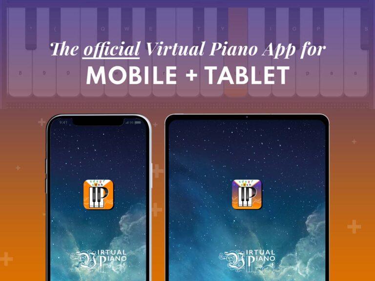 Get the Official Virtual Piano App for all devices on Mobile & Tablet