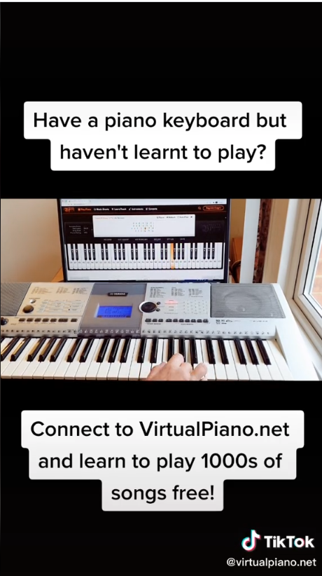 Virtual Piano Keyboard & Recorder: Play Piano Online