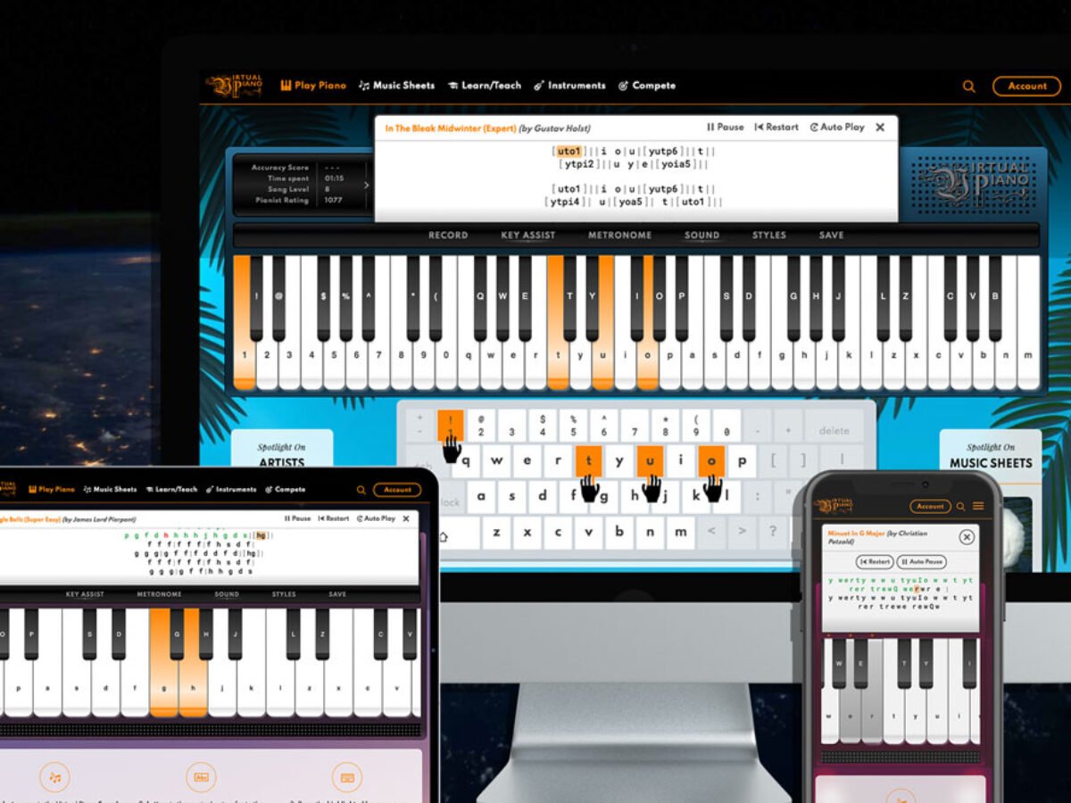 Play Virtual Piano Online - Free Browser Games