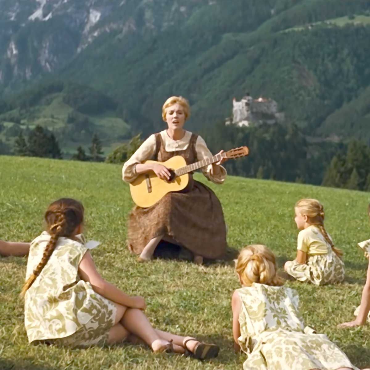 julie andrews sound of music guitar