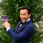 Habib Amir, playing online piano