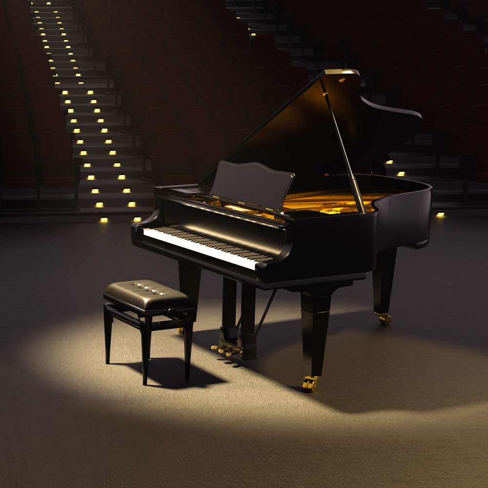 Virtual Grand Classical Piano, Play Online Instruments