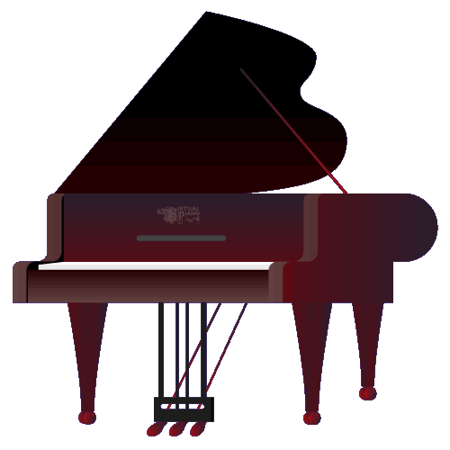 virtual piano : you are beautiful