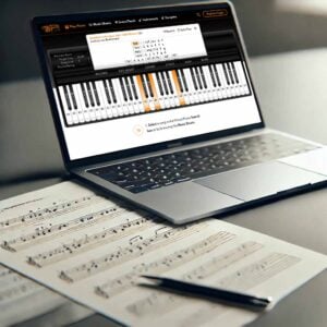 Mastering VP Key Signatures & Circle of fifths, Level 7, Virtual Piano