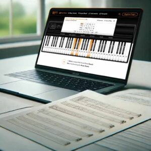Introduction To Chords And Harmony, Level 8, Virtual Piano