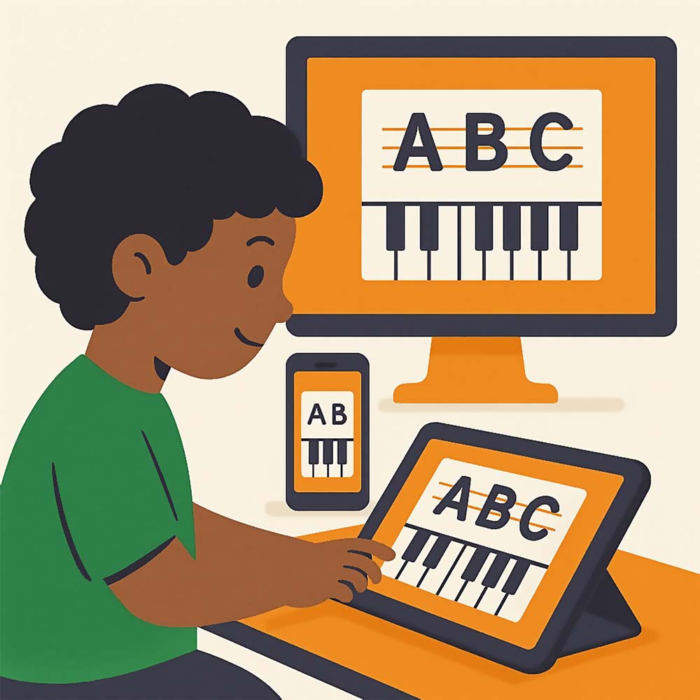 1 - Easy Access Anywhere - Virtual Piano