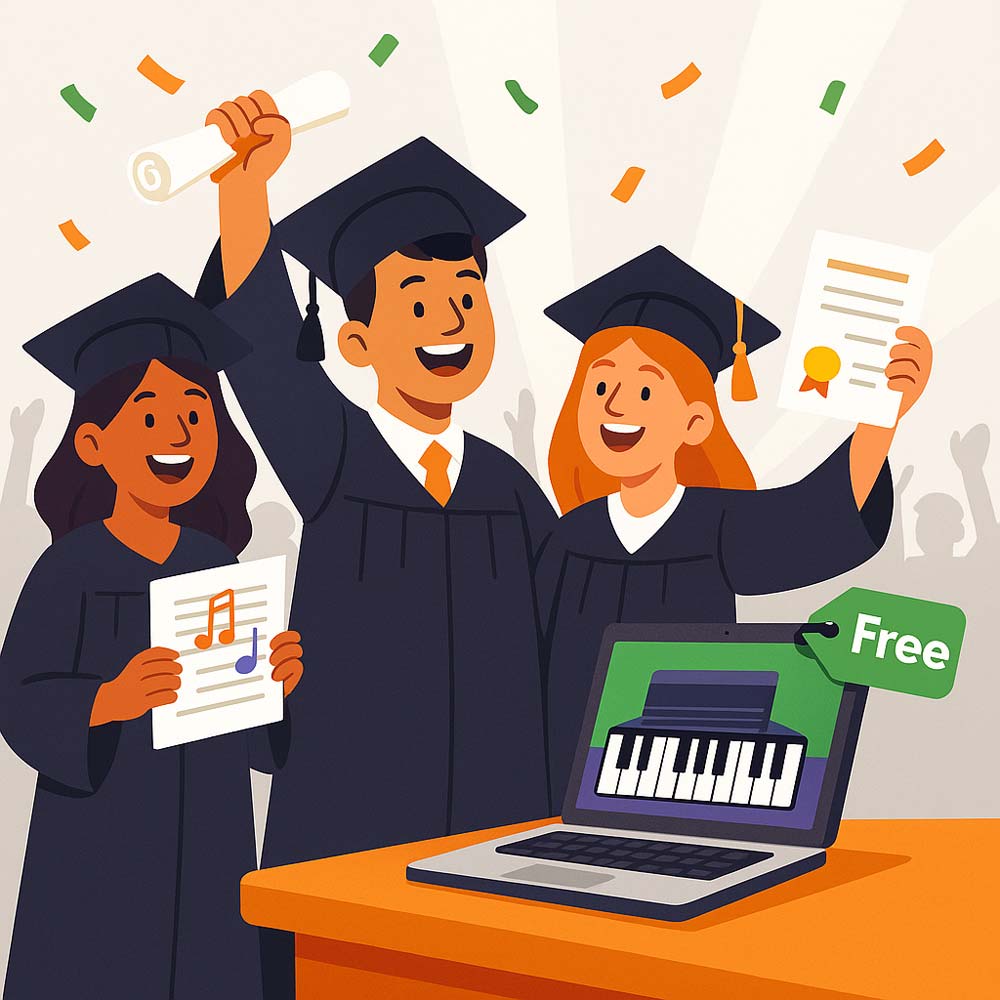 5 - Prepares Children for the Future - Virtual Piano