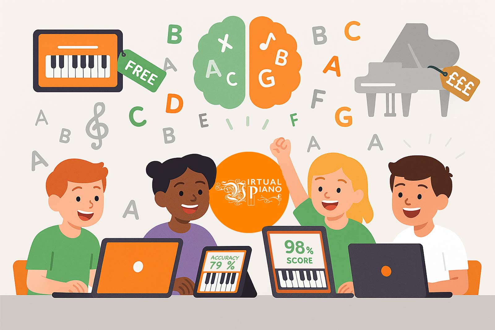 5 REASONS TO USE VIRTUAL PIANO AT SCHOOL