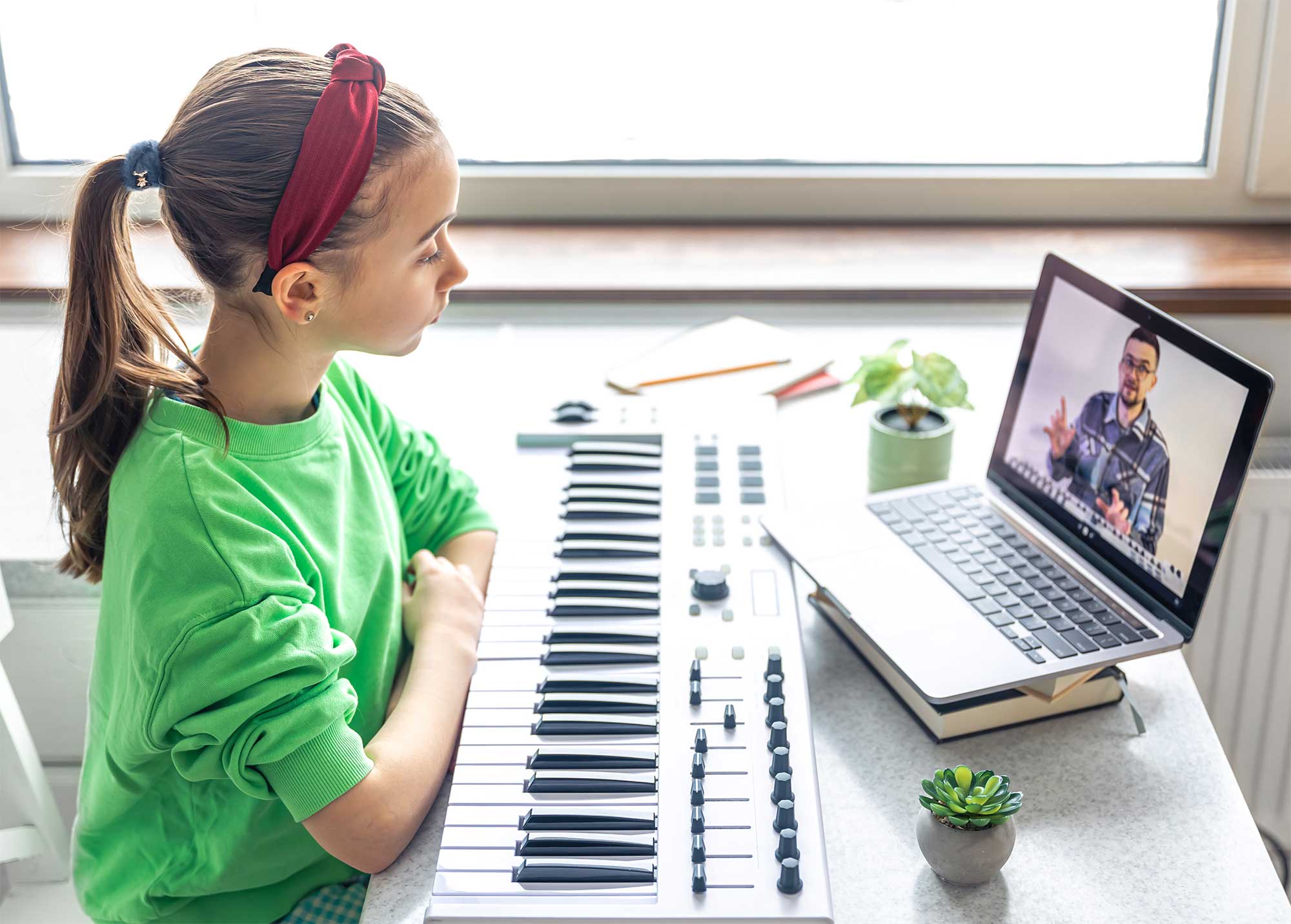 Back to school Piano, Online Music Education, Virtual Piano