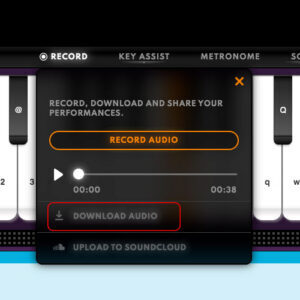 How To Record Virtual Piano, Download & Save MP3 Files