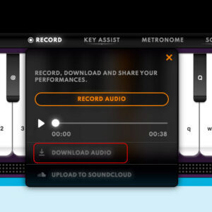 Virtual Piano Keyboard & Recorder: Play Piano Online