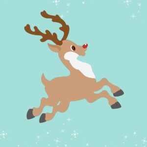 Rudolph The Red Nose Reindeer, Alternative, Online Piano Keyboard, Virtual Piano