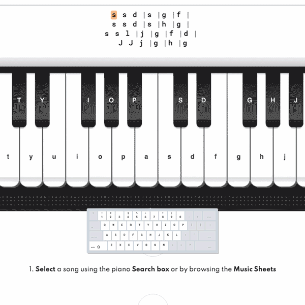 Undertale Music Sheets, Online Keyboard at Virtual Piano